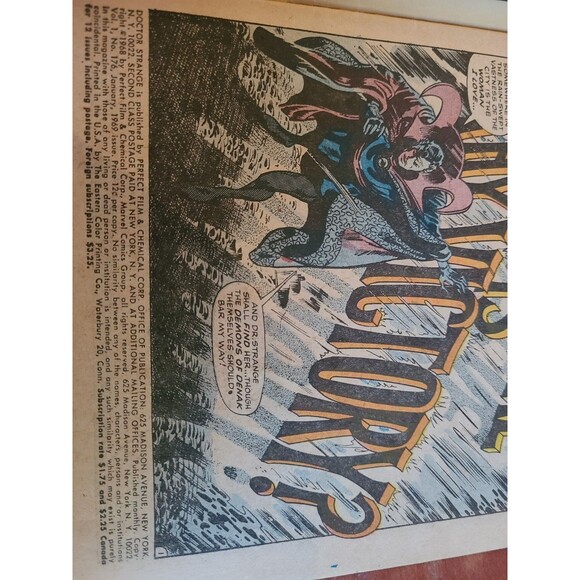 DOCTOR STRANGE #176 (JAN 1969) Silver Age Vintage - Picture 4 of 5